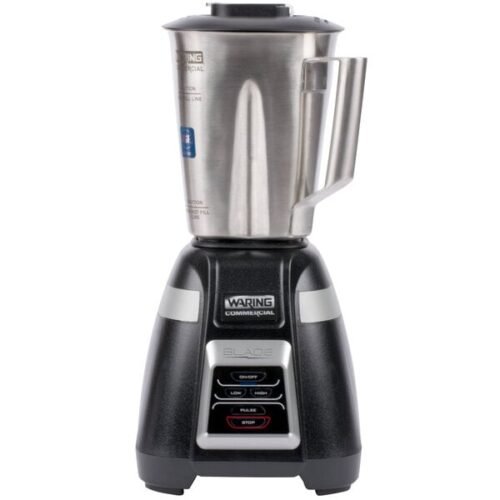 Waring BB320S Blade 48 oz. Bar Blender with Stainless Steel Container and Electronic Keypad Controls - 120V