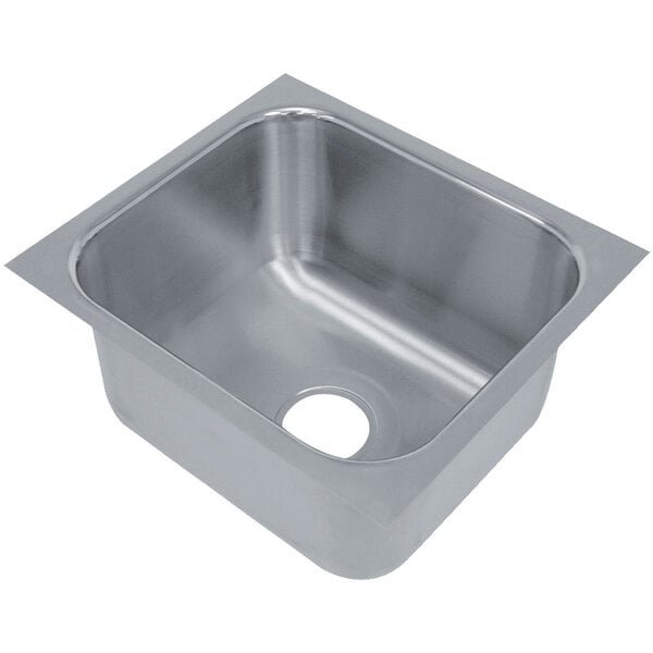 Advance Tabco 2020B-08 1 Compartment Undermount Sink Bowl 20" x 20" x 8" Advance Tabco 2020B-08 1 Compartment Undermount Sink Bowl 20" x 20" x 8"