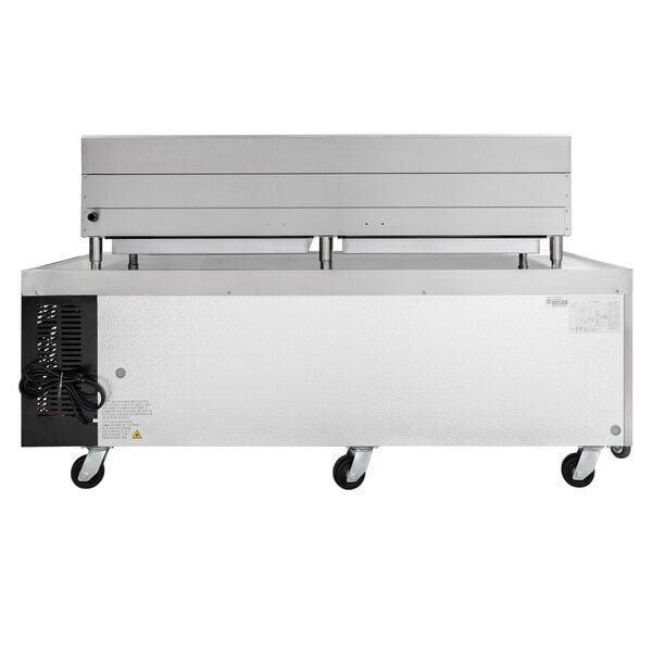 Cooking Performance Group 60CBRRBNL 60" Gas Radiant Charbroiler with 72", 4 Drawer Refrigerated Chef Base - 200,000 BTU 3 Cooking Performance Group 60CBRRBNL 60" Gas Radiant Charbroiler with 72", 4 Drawer Refrigerated Chef Base - 200,000 BTU - Image 3