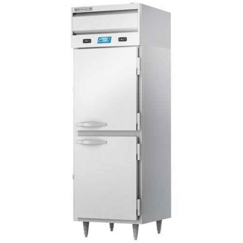 Beverage-Air CT12-12HC-1HS Cross-Temp Half Door Convertible Reach-In Refrigerator / Freezer