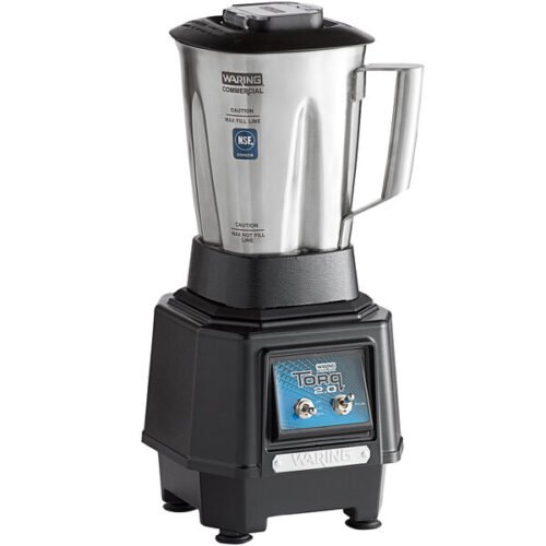Waring TBB145S4 2 hp Torq 2.0 Blender with Toggle Controls and 48 oz. Stainless Steel Container - 120V