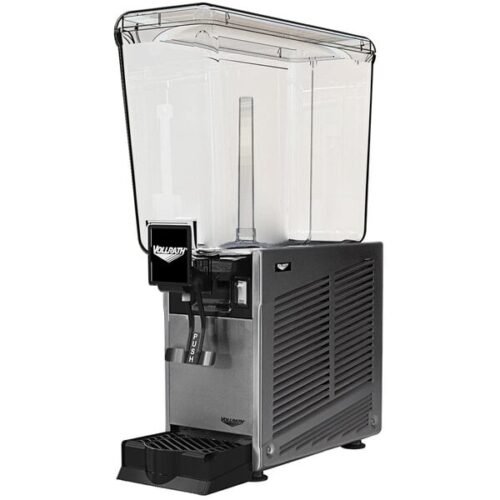 Vollrath VBBE1-37-F Single 5.28 Gallon Bowl Refrigerated Beverage Dispenser with Fountain Spray Circulation - 115V