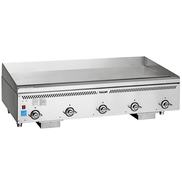 Vulcan VCCG60-AR Liquid Propane 60" Griddle with Atmospheric Burners and Chrome Plate - 150,000 BTU 1 Vulcan VCCG60-AR Liquid Propane 60" Griddle with Atmospheric Burners and Chrome Plate - 150,000 BTU
