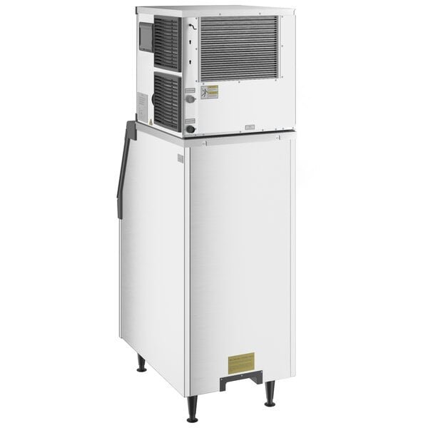 Avantco Ice KMC-F-322-LA 22" Air Cooled Modular Full Cube Ice Machine with 383 lb. Bin - 344 lb. 3 Avantco Ice KMC-F-322-LA 22" Air Cooled Modular Full Cube Ice Machine with 383 lb. Bin - 344 lb. - Image 3