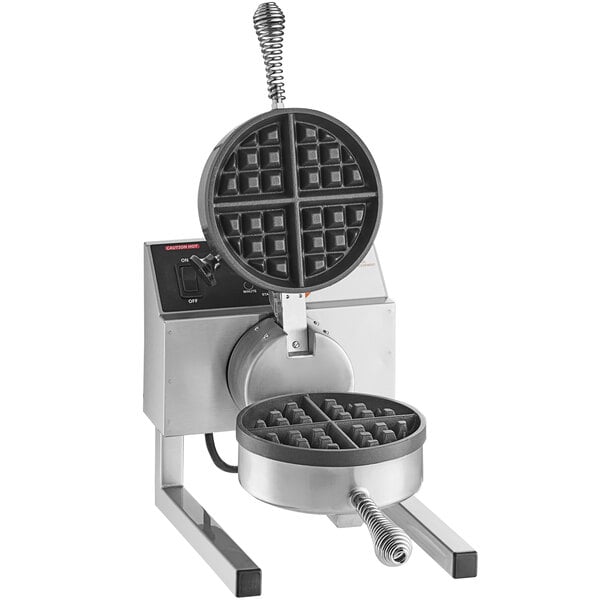Nemco 7020A-S208 SilverStone Non-Stick Belgian Waffle Maker with Removable Grids - 208V 3 Nemco 7020A-S208 SilverStone Non-Stick Belgian Waffle Maker with Removable Grids - 208V - Image 3