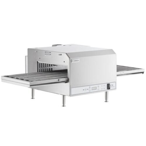 Lincoln V2500/1366 50" Ventless Single Belt Electric Countertop Conveyor Oven - 208-240V, 6 kW