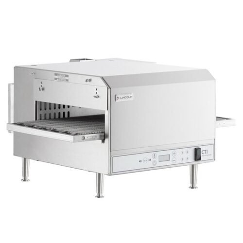 Lincoln V2500/1353 31" Ventless Single Belt Digital Impinger Countertop Conveyor Oven - 208-240V, 6 kW