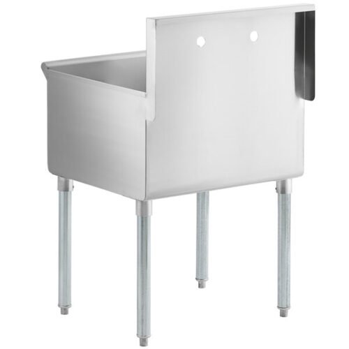 Regency 24" x 21" x 13" Utility Sink for (1) 8" Center Faucet