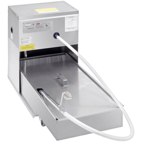 Frymaster PF80LPS 80 lb. Low Profile Portable Fryer Oil Filter with Standard Gravity Drain - 120V, 1/3 hp