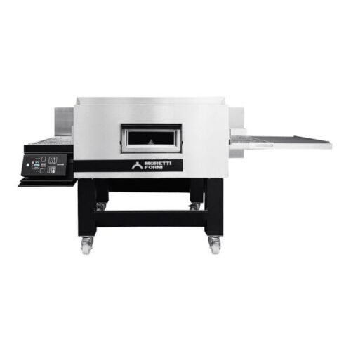 Moretti Forni TT98E Electric Conveyor Oven with Stand and 32" Wide Belt - 208V, 3 Phase