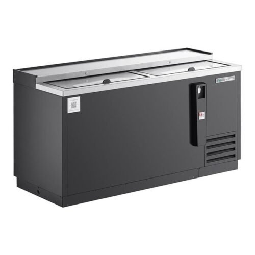 True TD-65-24-HC 64 1/2" Black Horizontal Bottle Cooler