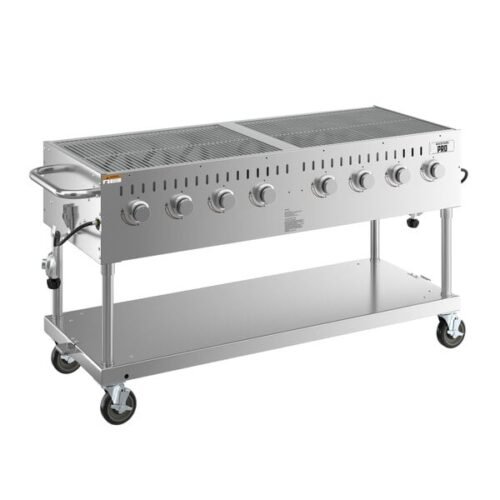 Backyard Pro LPG60 60" Stainless Steel Liquid Propane Outdoor Grill
