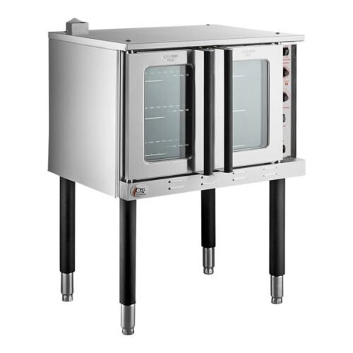 Cooking Performance Group FEC-100-DDD Deep Depth Single Deck Full Size Electric Convection Oven - 240V, 1 / 3 Phase, 11.9 kW