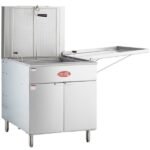 Avantco FBF2624NG Natural Gas 150-170 lb. Flat Bottom Funnel Cake / Donut Fryer - 120,000 BTU