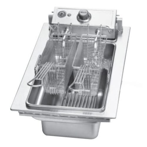 Wells 5E-F556-208 15 lb. Built-In Electric Countertop Fryer - 208V, 5750W
