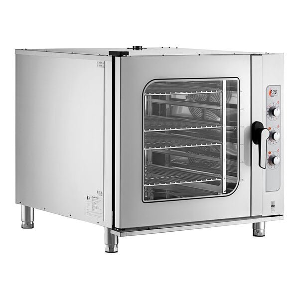 Cooking Performance Group OCB26I 6 Pan Full Size Electric Combi Oven with Manual Controls - 208/240V, 3 Phase 1 Cooking Performance Group OCB26I 6 Pan Full Size Electric Combi Oven with Manual Controls - 208/240V, 3 Phase