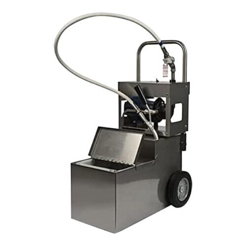 MirOil MOD0640 70 lb. Electric Portable Fryer Oil Filter Machine with 1-Way Pump - 120V, 1 Phase, 1/2 hp