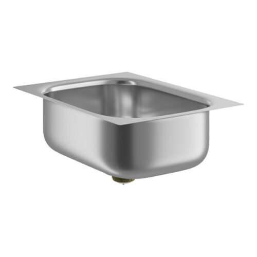 Eagle Group FDI-10-14-5-1 One Compartment 16" x 12" Seamless Weld In Sink - 5" Deep