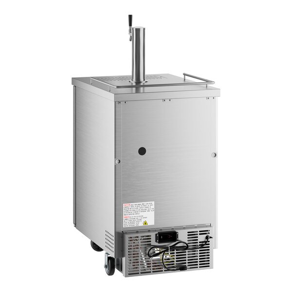 Avantco UDD-1-HC-S Single Tap Kegerator Beer Dispenser - Stainless Steel, (1) 1/2 Keg Capacity 3 Avantco UDD-1-HC-S Single Tap Kegerator Beer Dispenser - Stainless Steel, (1) 1/2 Keg Capacity