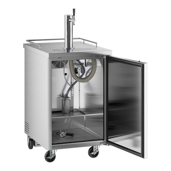 Avantco UDD-1-HC-S Single Tap Kegerator Beer Dispenser - Stainless Steel, (1) 1/2 Keg Capacity 4 Avantco UDD-1-HC-S Single Tap Kegerator Beer Dispenser - Stainless Steel, (1) 1/2 Keg Capacity