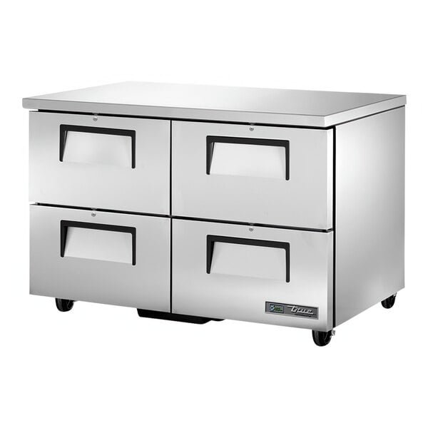True TUC-48D-4-HC 48 3/8" Undercounter Refrigerator with Four Drawers 1 True TUC-48D-4-HC 48 3/8" Undercounter Refrigerator with Four Drawers