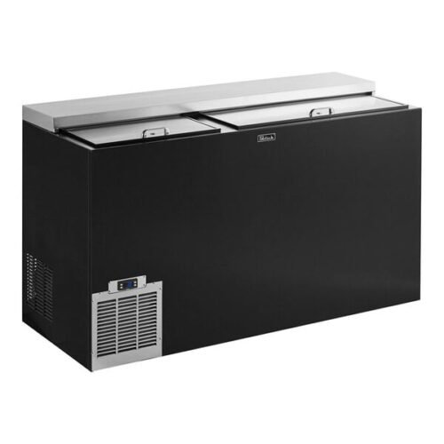 Perlick BC60RT-BS-STK 60" Black Horizontal Flat Top Bottle Cooler