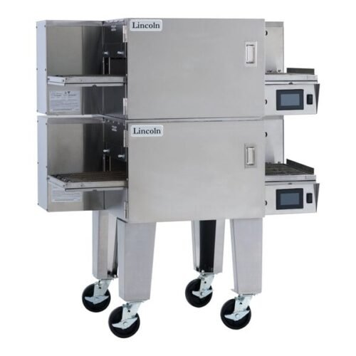 Lincoln Aperion 1624-GUN Natural Gas Double Stacked Impinger Conveyor Oven with (2) 16 3/4" Wide Belts - 120,000 BTU