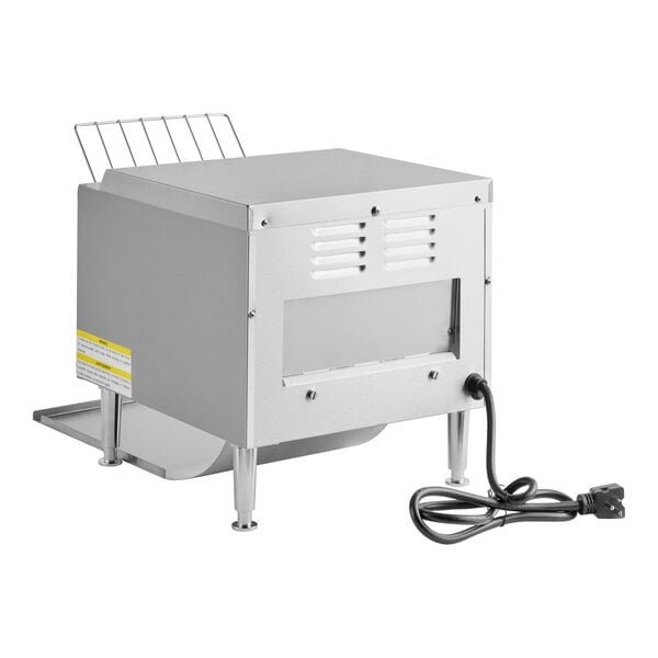 Avantco T140 Commercial 10" Wide Conveyor Toaster with 3" Opening - 120V, 1750W - 300 Slices per Hour 3 Avantco T140 Commercial 10" Wide Conveyor Toaster with 3" Opening - 120V, 1750W - 300 Slices per Hour - Image 3