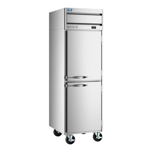 Beverage-Air CT1HC-1HS Cross-Temp 1 Section Convertible Reach-In Refrigerator / Freezer with Half Doors