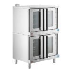 Cooking Performance Group FECD-200-D Double Deck Standard Depth Full Size Electric Convection Oven - 240V, 1 Phase, 11.9 kW
