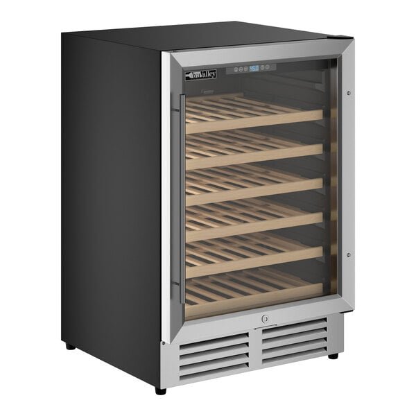 AvaValley WRC-46-SZ Single Temperature Full Glass Door Commercial Wine Cooler 1 AvaValley WRC-46-SZ Single Temperature Full Glass Door Commercial Wine Cooler