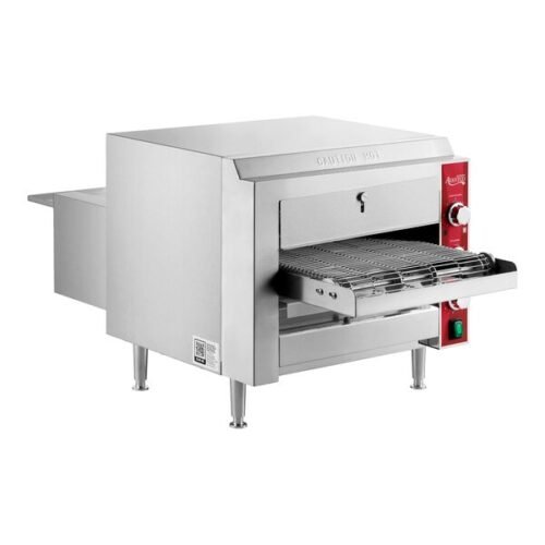 Avantco Equipment 177CNVROV14D Countertop Ventless Radiant Electric Conveyor Oven with 14" Wide Belt - 240V, 3,600W