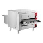 Avantco Equipment 177CNVROV14B Countertop Ventless Radiant Electric Conveyor Oven with 14" Wide Belt - 208V, 3,300W