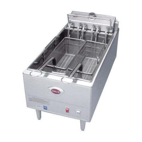 Wells 5E-F1725-208 40 lb. Electric Countertop Fryer - 208V, 17250W