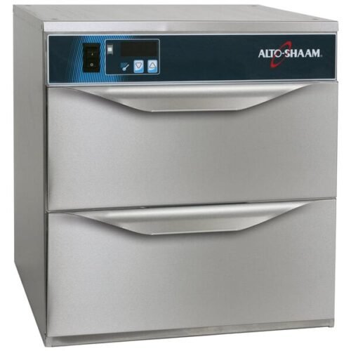Alto-Shaam 500-2DN Narrow Two Drawer Warmer - 120V