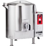 Vulcan EL80-240/3 80 Gallon Stationary Steam Jacketed Electric Kettle - 240V, 3 Phase, 36 kW 3 Vulcan EL80-240/3 80 Gallon Stationary Steam Jacketed Electric Kettle - 240V, 3 Phase, 36 kW