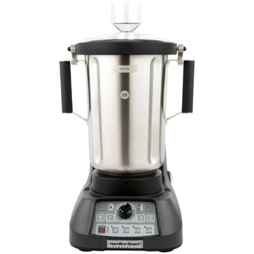 Hamilton Beach HBF1100SR Expeditor 1 Gallon Variable Speed Food Blender with Stainless Steel Container - 120V
