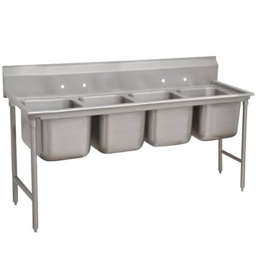 Advance Tabco 93-4-72 Regaline 81" Four Compartment Sink
