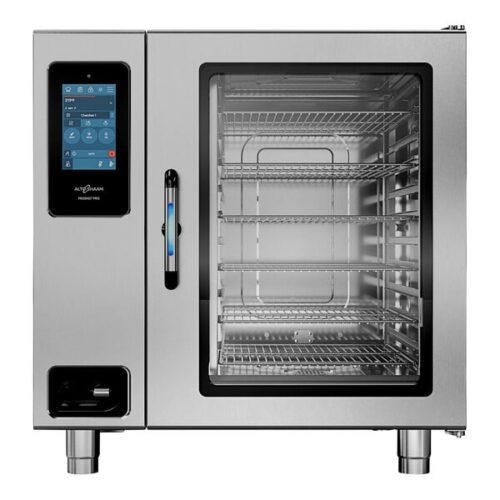Alto-Shaam 10-20G PRO Prodigi Pro Liquid Propane Countertop 10 Pan Full Size Combi Oven - 120V, 1 Phase