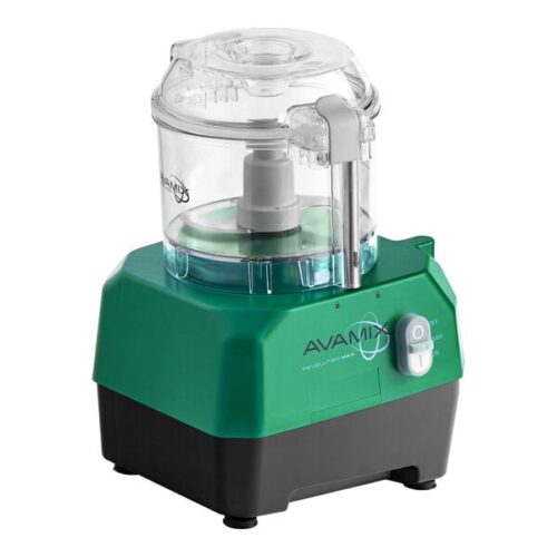 AvaMix Revolution Max BFP15CL 3 Qt. Clear Plastic Batch Bowl Food Processor - 1 1/2 hp