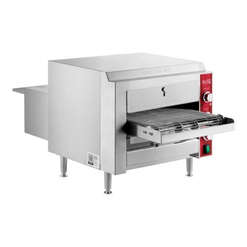 Avantco Equipment 177CNVROV14D Countertop Ventless Radiant Electric Conveyor Oven with 14" Wide Belt - 240V, 3,600W