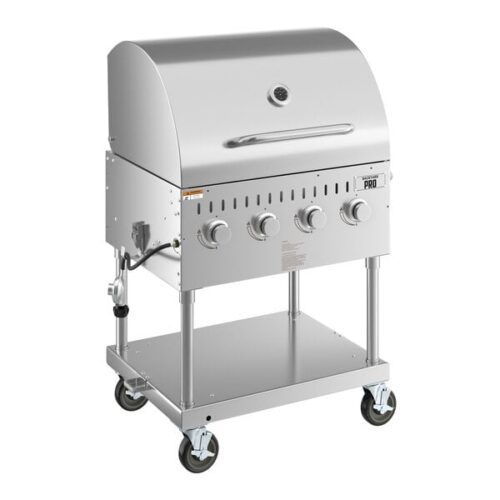 Backyard Pro LPG30RD 30" Stainless Steel Liquid Propane Outdoor Grill With Roll Dome