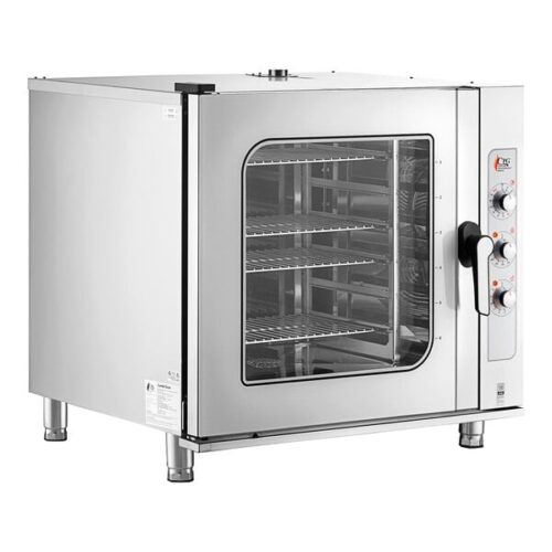 Cooking Performance Group OCB16I 6 Pan Half Size Electric Combi Oven with Manual Controls - 208/240V, 3 Phase