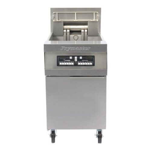 Frymaster RE180 80 lb. High Production Electric Floor Fryer, CM3.5 Controls - 208V, 3 Phase, 21 kW
