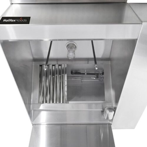 Halifax BRPHO748 Commercial Kitchen Hood System with BRP Makeup Air - 7' x 48"