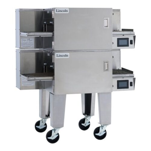 Lincoln Aperion 1624-GUN Natural Gas Double Stacked Impinger Conveyor Oven with (2) 16 3/4" Wide Belts - 120,000 BTU