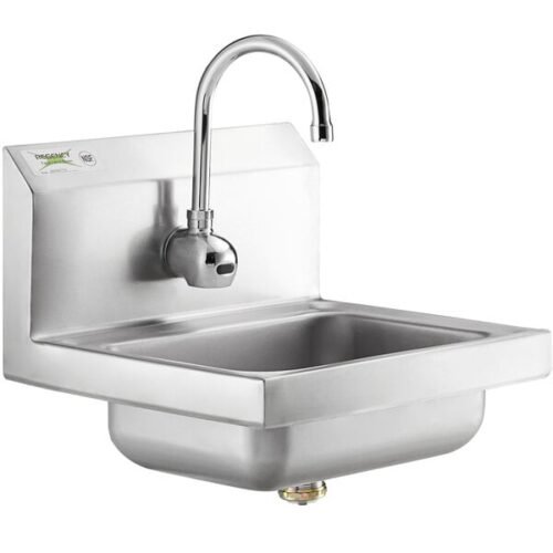 Regency 17" x 15" Wall Mounted Hand Sink with Waterloo Hands-Free Sensor Faucet
