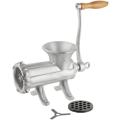 Weston 36-2201-W #22 Tin-Coated Manual Meat Grinder