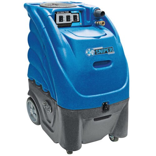 Sandia 80-2300-H Sniper Dual 2-Stage Heated Carpet Extractor - Machine Only - 12 Gallon, 300 PSI