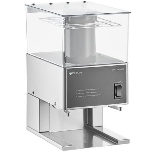 Bunn 20580.0001 LPG Low Profile 6 lb. Single Hopper Grinder - 120V